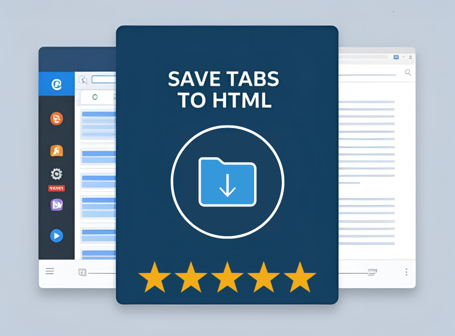 Save Tabs to HTML