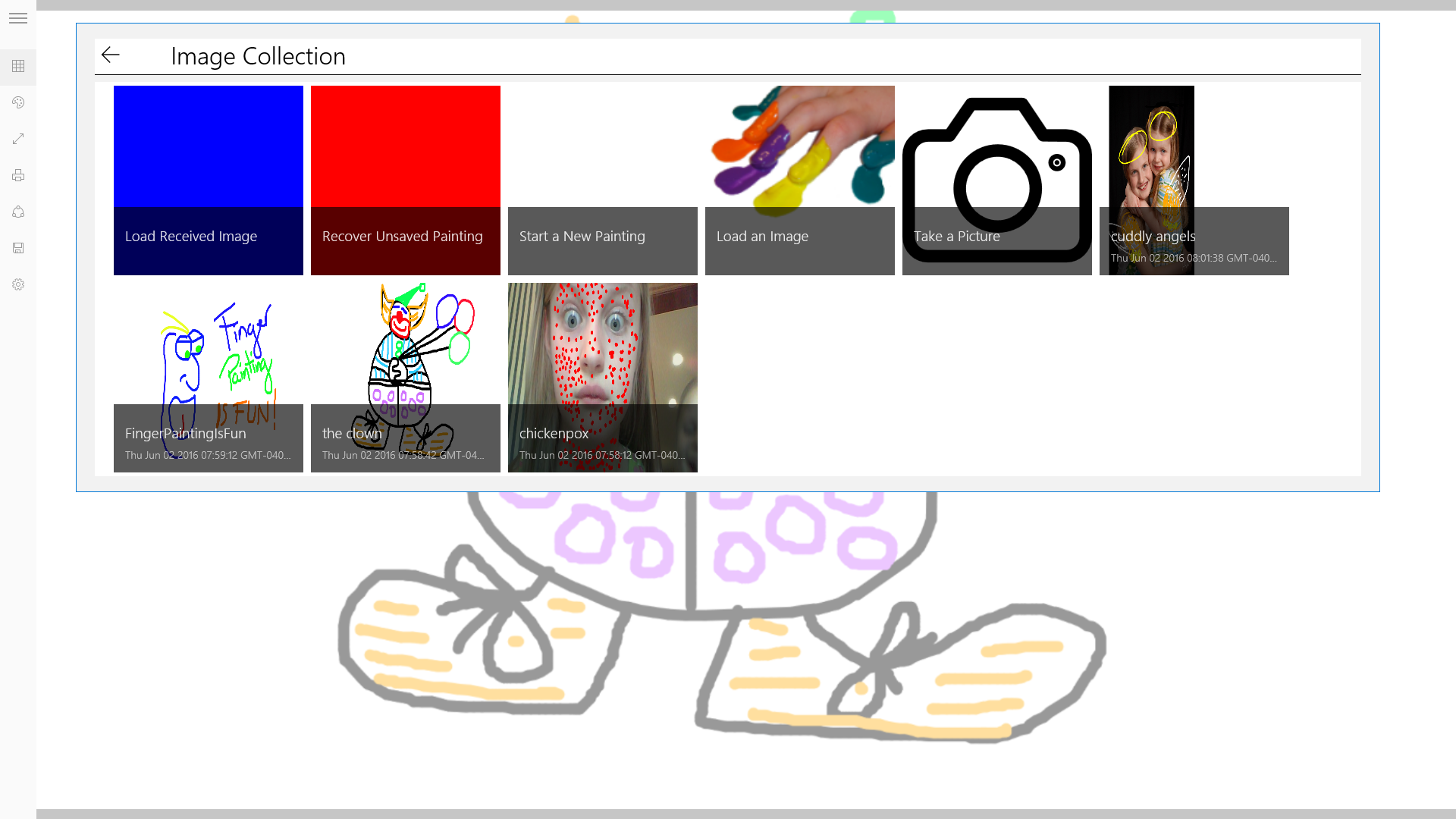 Screenshot 3 of Finger Painting