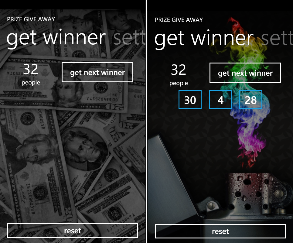 Screenshot 1 of Prize Give Away