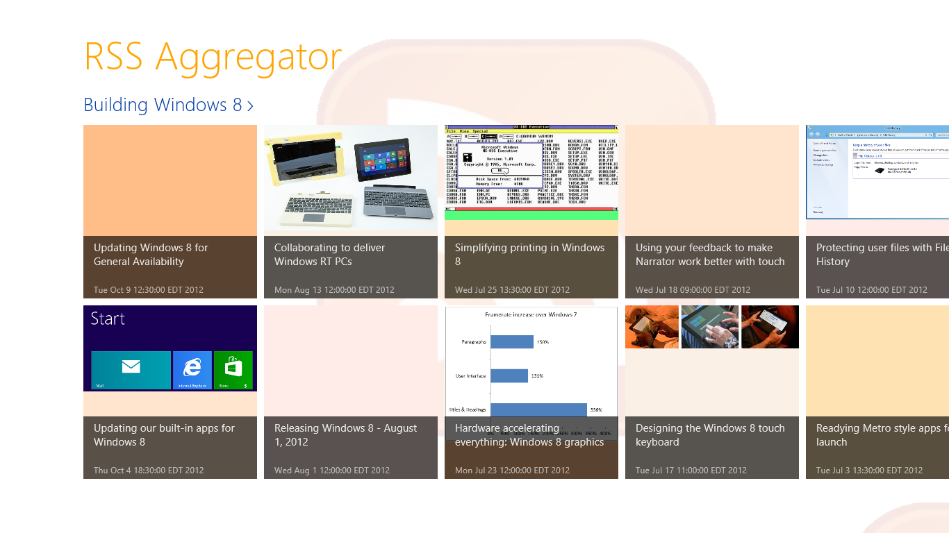 Screenshot 2 of RSS Aggregator