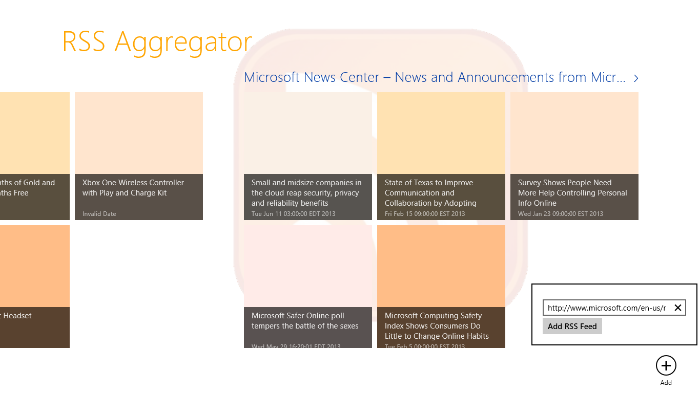 Screenshot 3 of RSS Aggregator