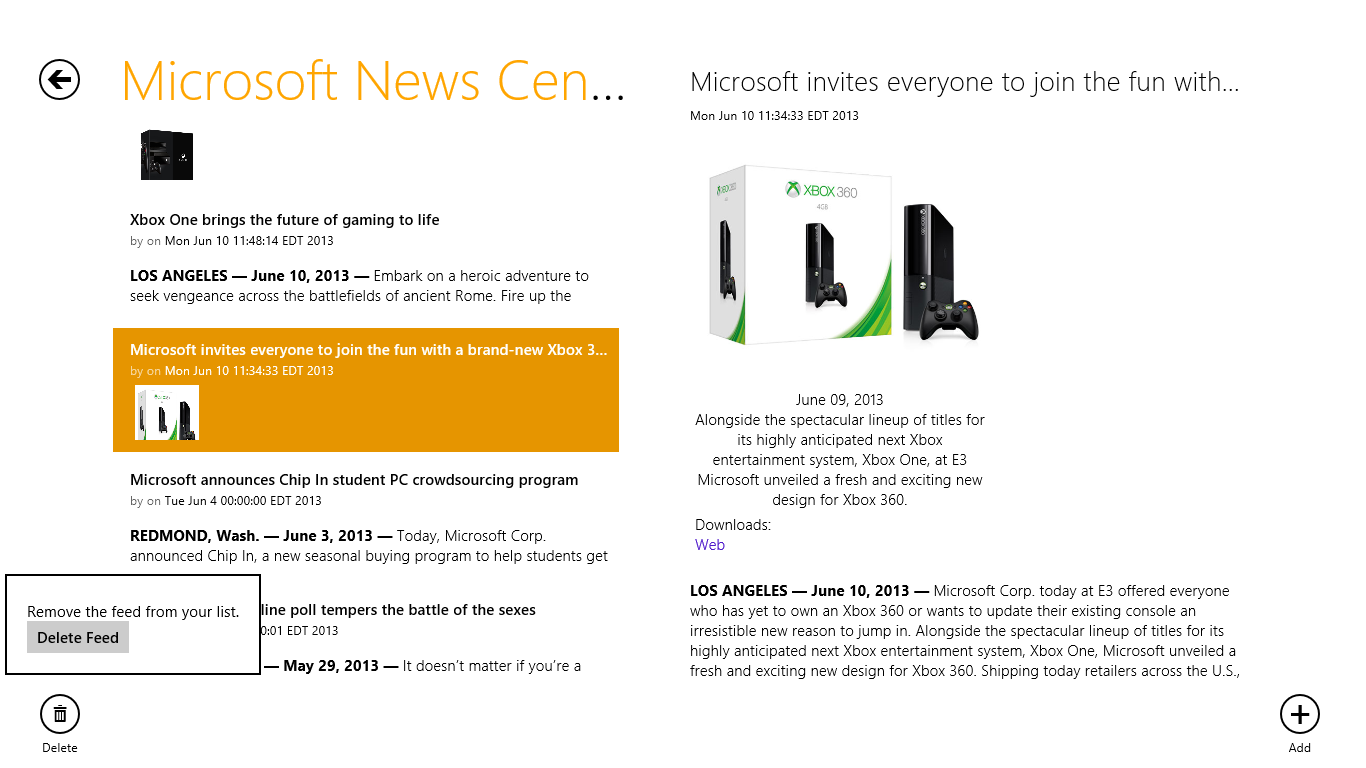 Screenshot 8 of RSS Aggregator